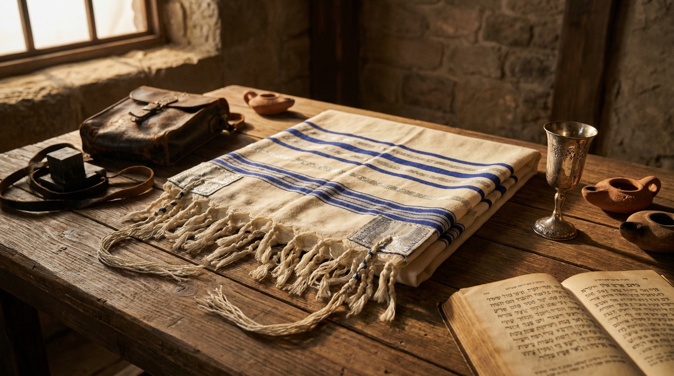 Vestimentas judaicas, franjas e filactérios