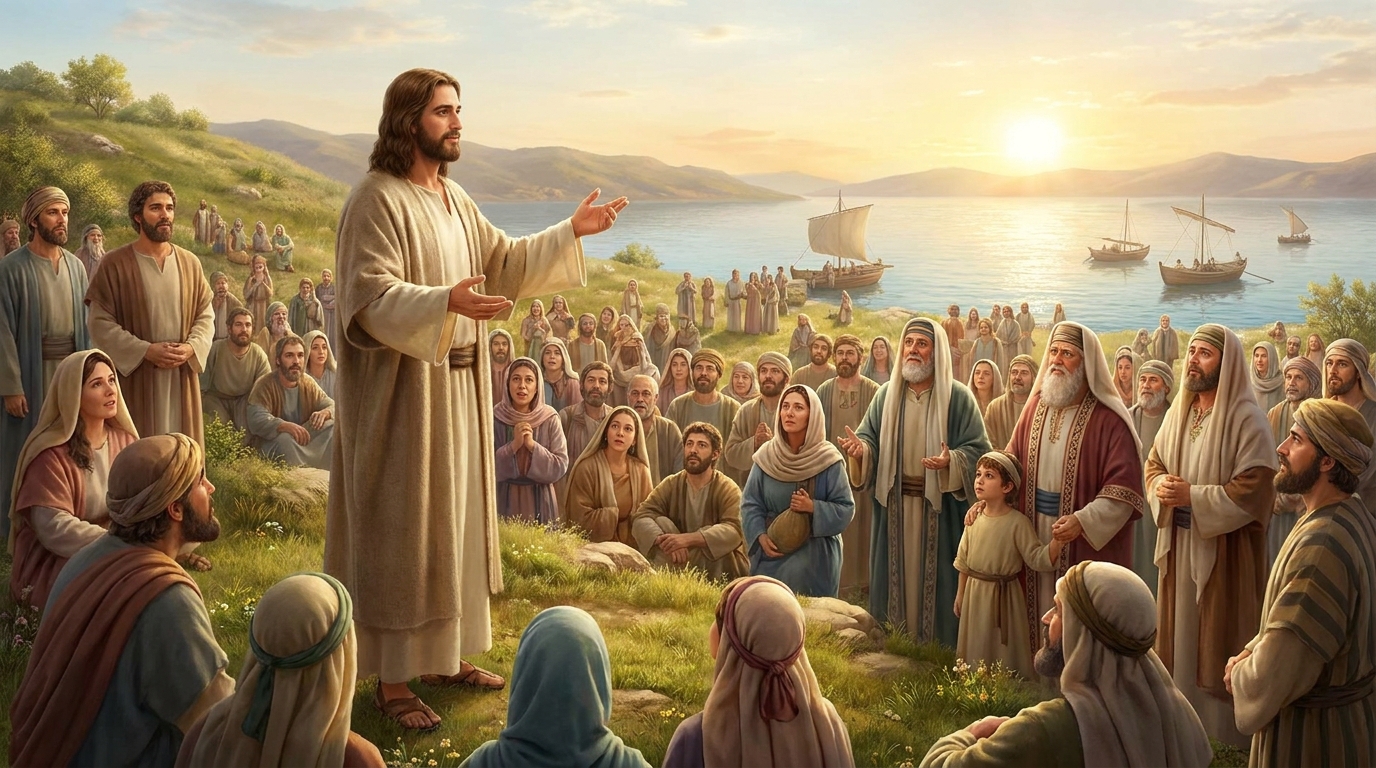 O Sermão do Monte ou Jesus ensinando